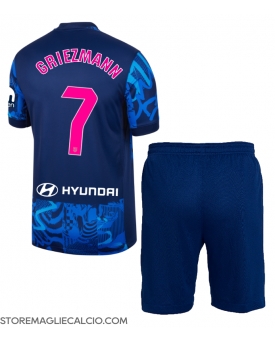 Atletico Madrid Antoine Griezmann #7 Maglia Gara Terza Repliche 2024-25 Bambino